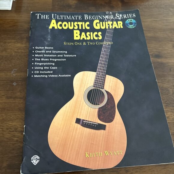 The Ultimate Beginner Series Acoustic Guitar Basics Steps 1 & 2 By Keith Wyatt - Picture 3 of 14